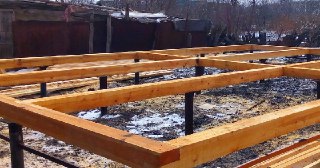 Пол на винтовых сваях Усолье-Сибирское цена от 15542 руб.